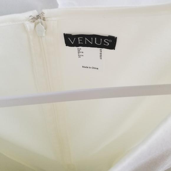 White VENUS Tank Dress, Size 10 - Picture 4 of 7